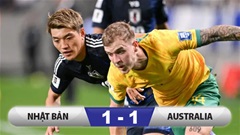 Kết quả Nhật Bản 1–1 Australia: 2 bàn thắng từ pha phản lưới, Nhật Bản vẫn bất bại